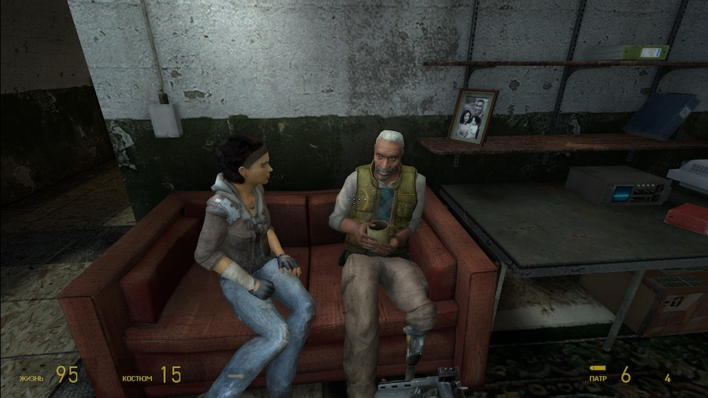 Илай Венс и его дочь, Аликс