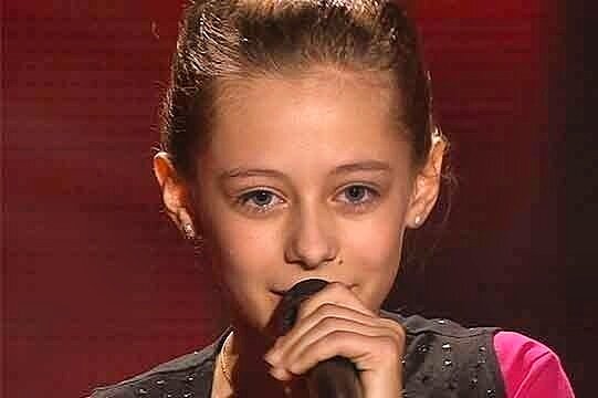 Анна Егорова на шоу "Голос. Дети"