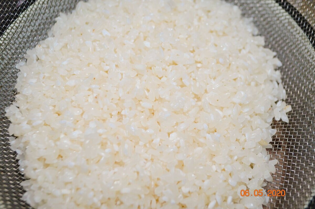 У меня круглозерновой рис.