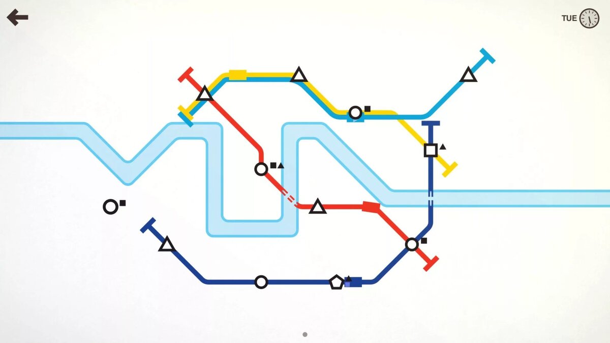 Геймплей Mini Metro
