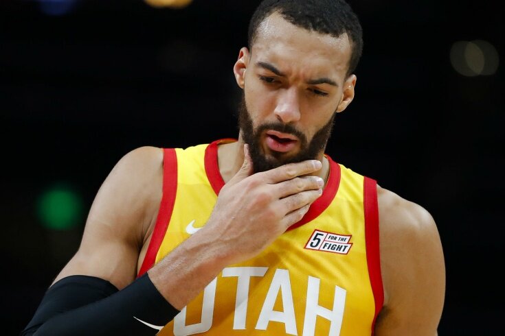 Игрок НБА Руди Гобер. Фото взято с сайта www.championat.com