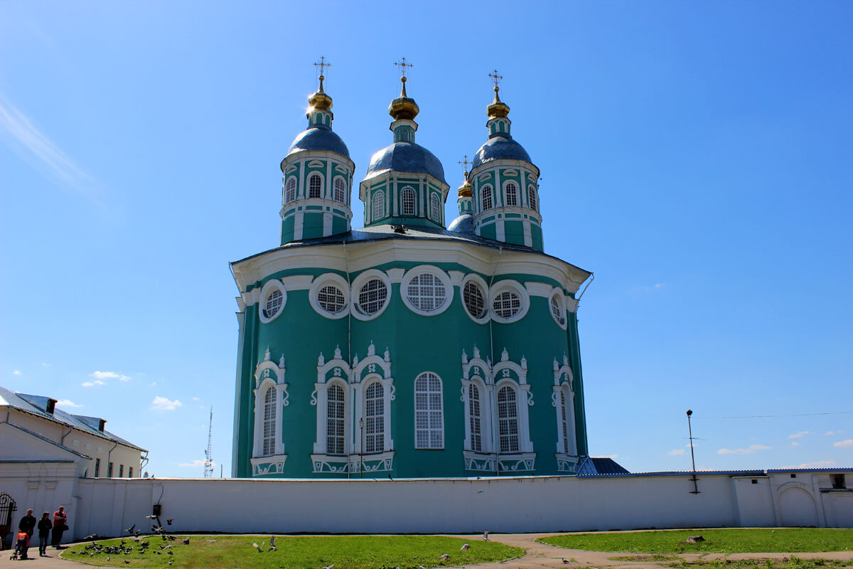 Успенский собор Смоленск сверху