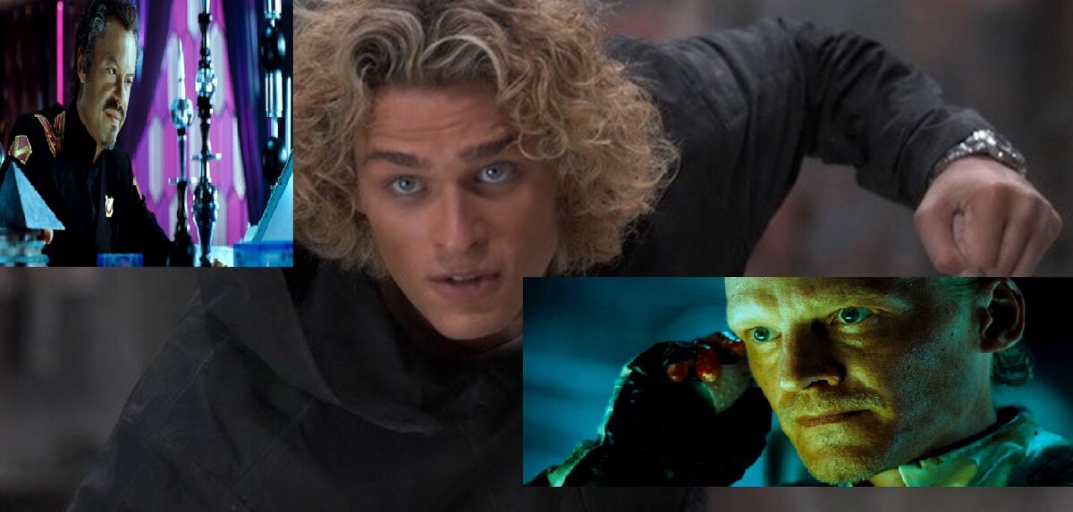 Коллаж с кадрами из фильма Федора Бондарчука "Обитаемый остров"