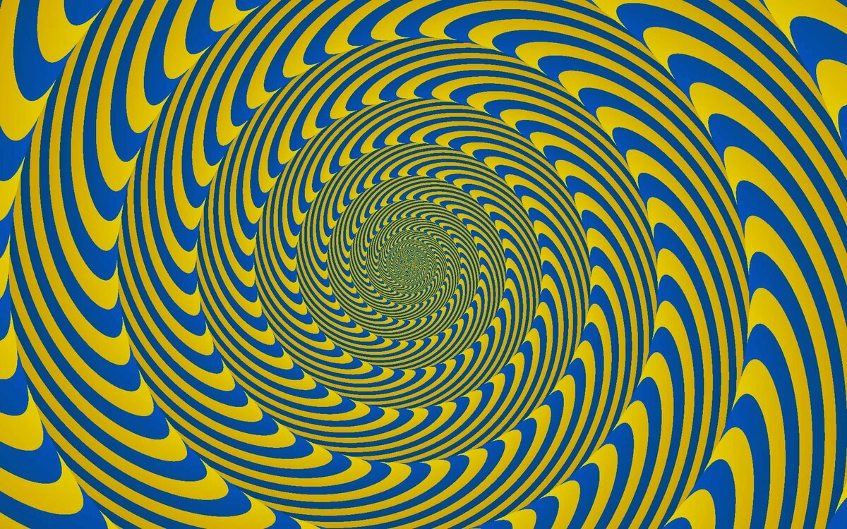 «Оптические иллюзии» (Автор Джейкобс ПЭТ). Иллюзия движения. Визуальные иллюзии. Гипнотические узоры. Перемещающиеся картинки