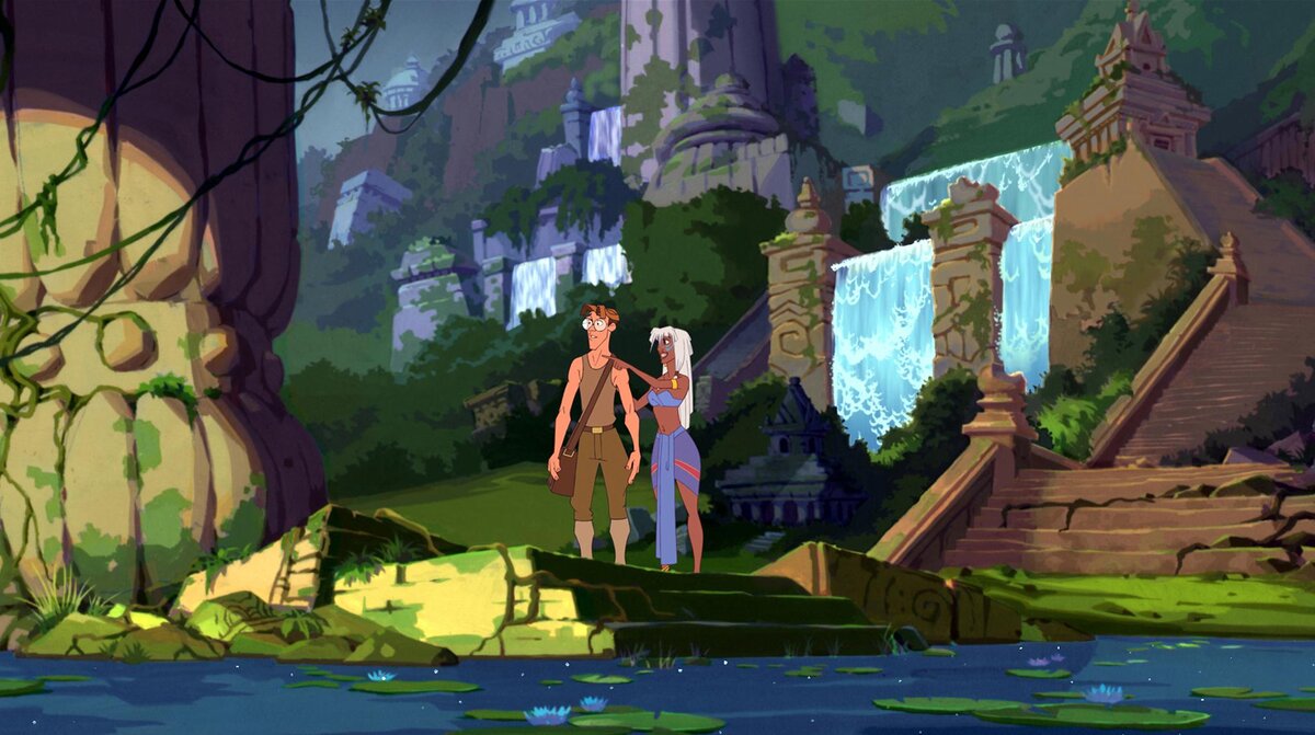 Кадр из фильма "Атлантида: Затерянный мир"