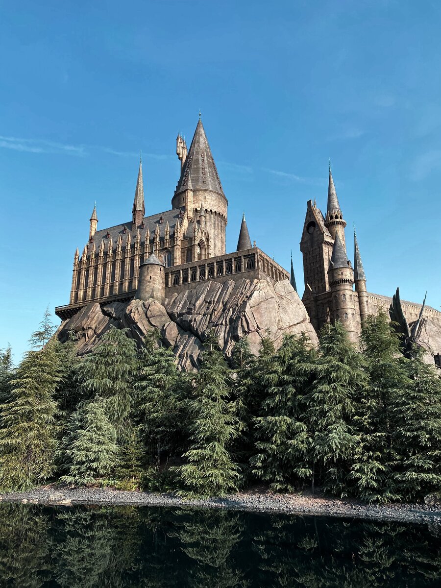 Аттракцион "Хогвартс", парк Universal Studios, Осака, Япония