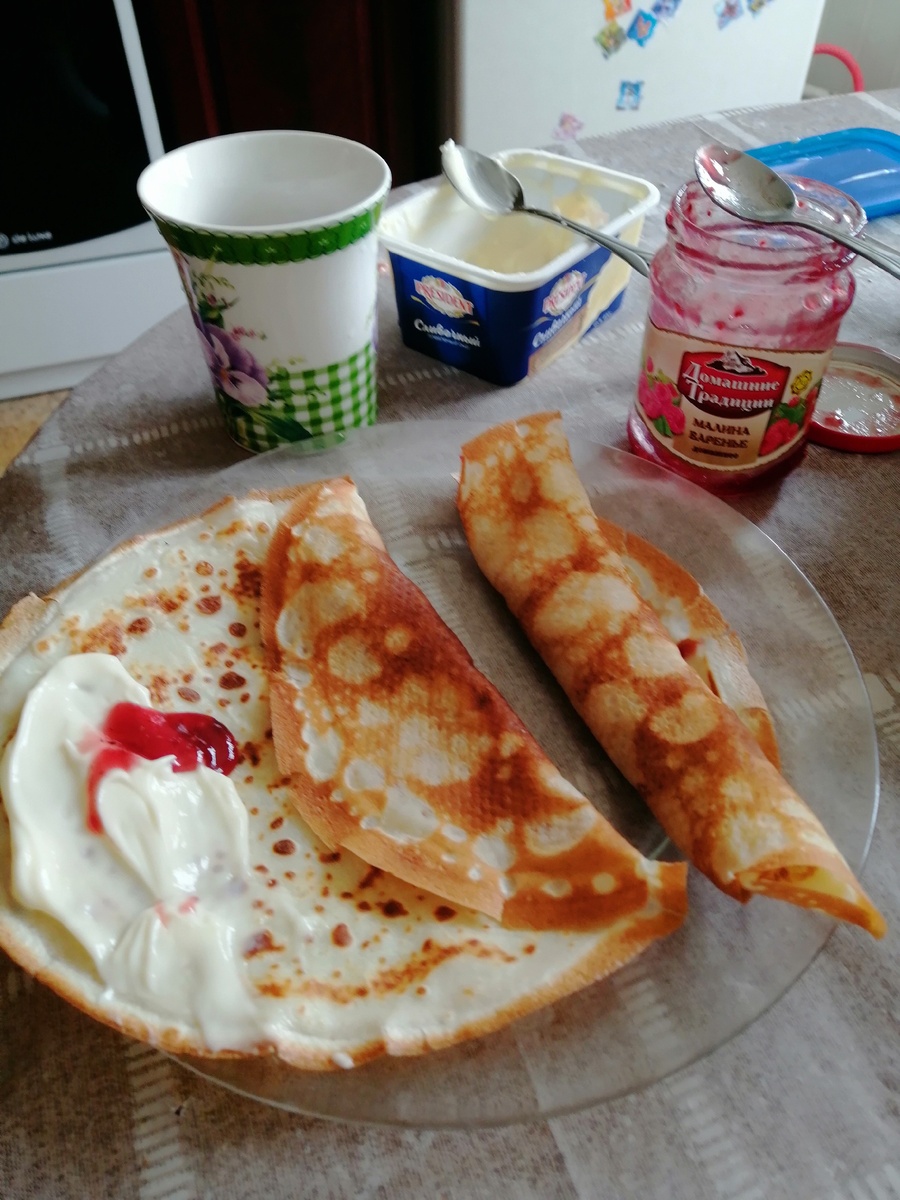 Тонкие блинчики