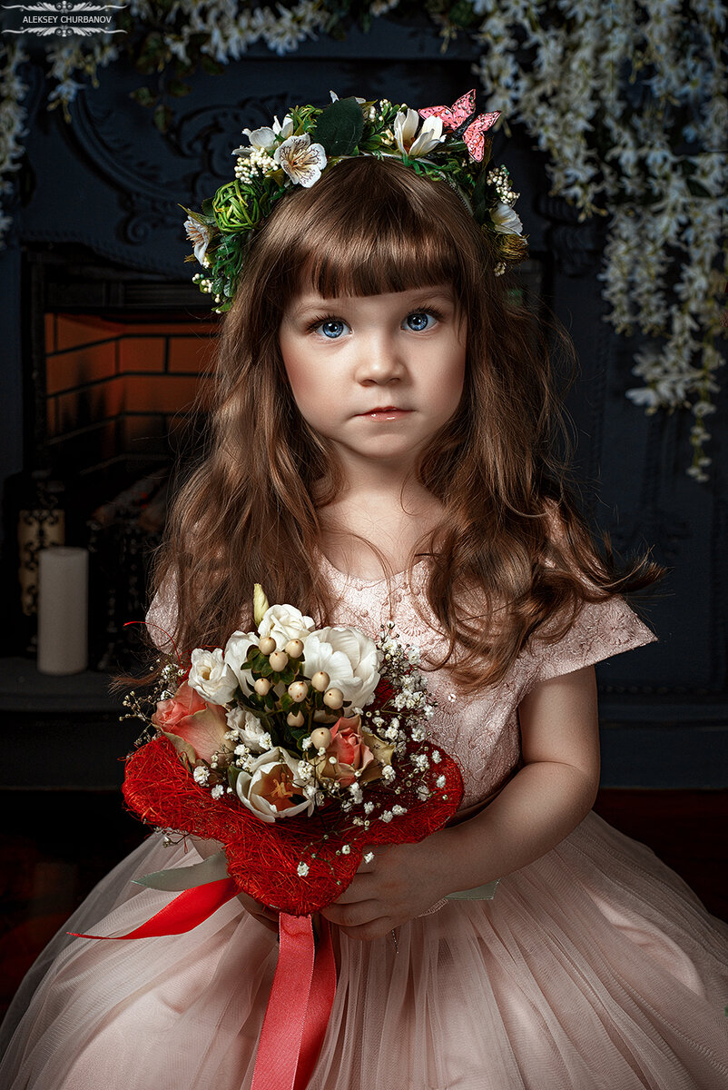 Детский букет Галины Лебедевой. Фото Алексей Чурбанов для @redlily.ru