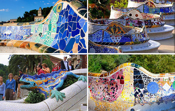 Парк Гуэль, Барселона, Испания