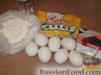 Пошаговый фото рецептТорт «Зебра» для простой микроволновой печи