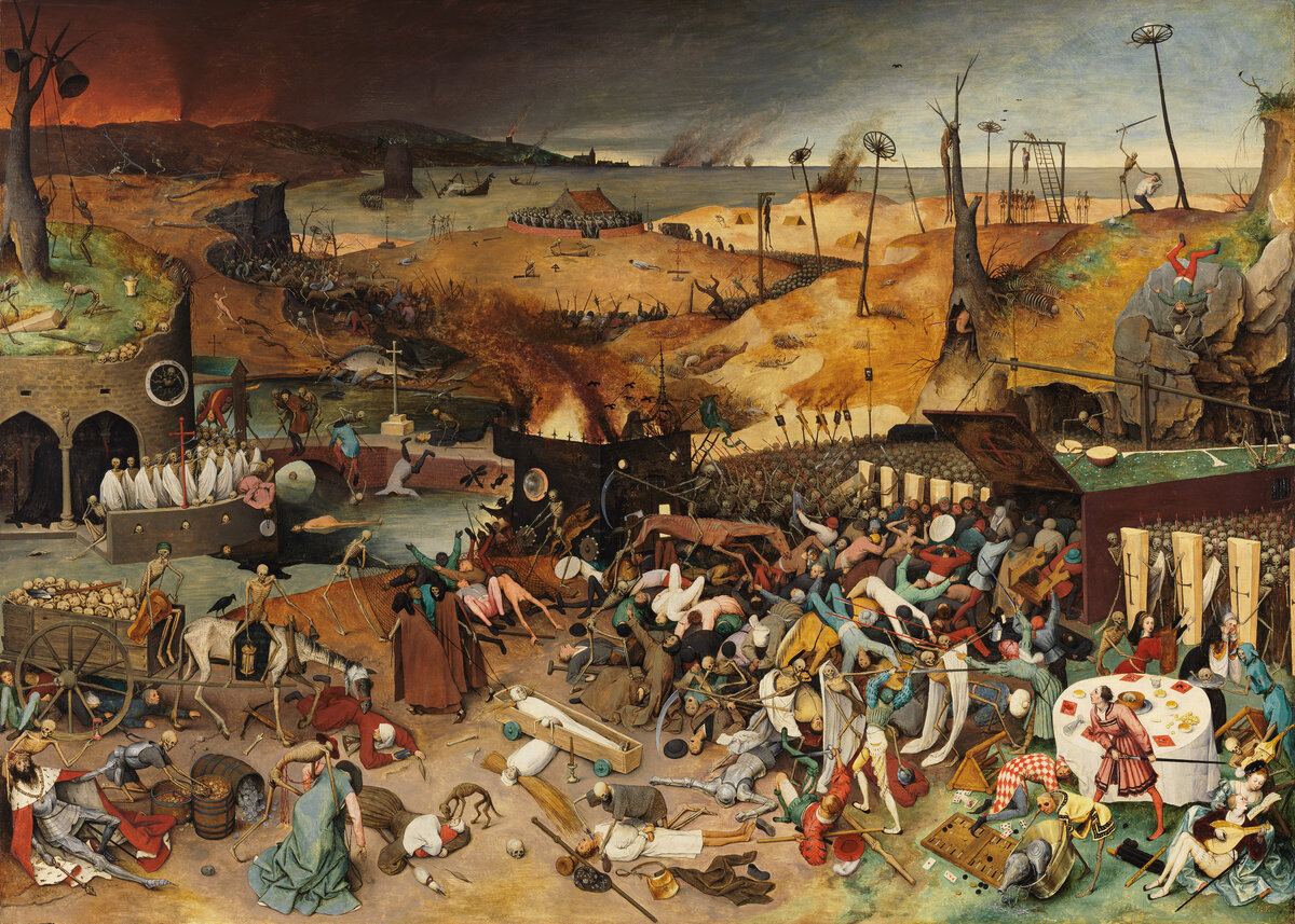 Питер Брейгель Старший, «Триумф смерти», 1562, Музей Прадо
