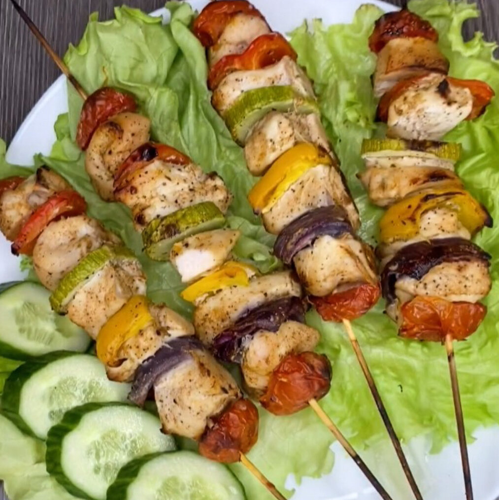 Шашлык дома.