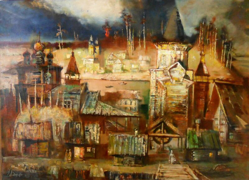 Картина моего супруга, Анатолия Власова - "Каргополье"