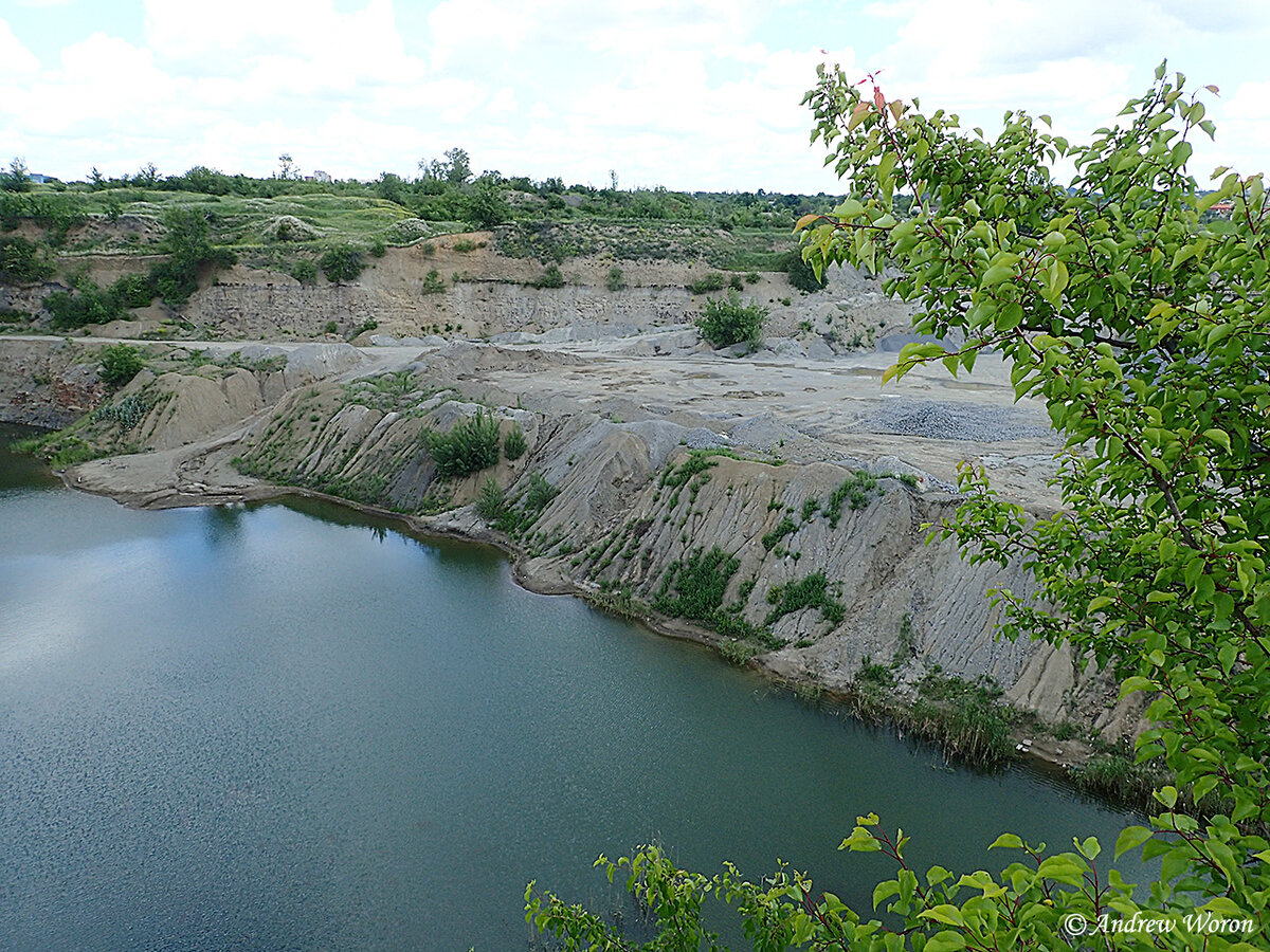 Отвалы мелкой породы