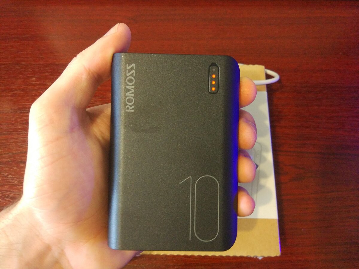 Мой power bank romoss Sense4 mini