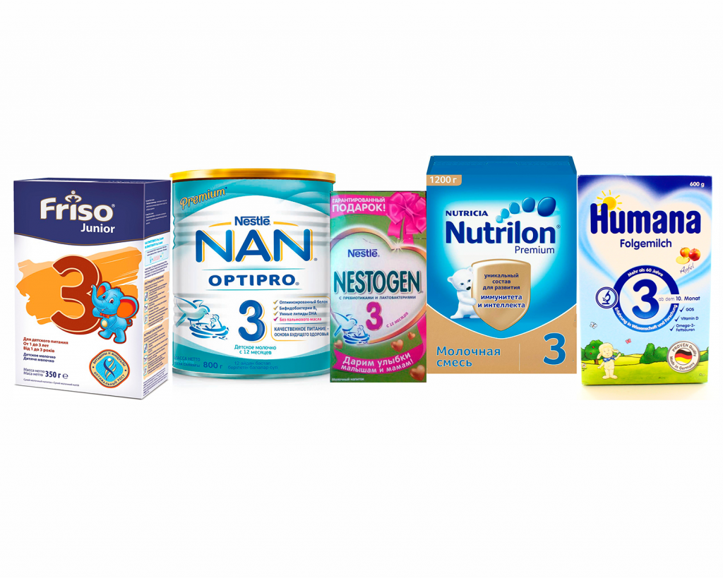 Из Яндекса, смеси детские