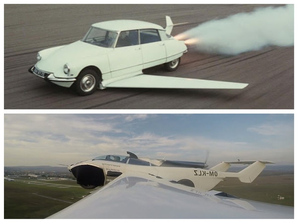 Первая машина самолет. Машина самолет. Летающий автомобиль Фантомаса. Машина-Аэроплан. Самолет машина Фантомаса.