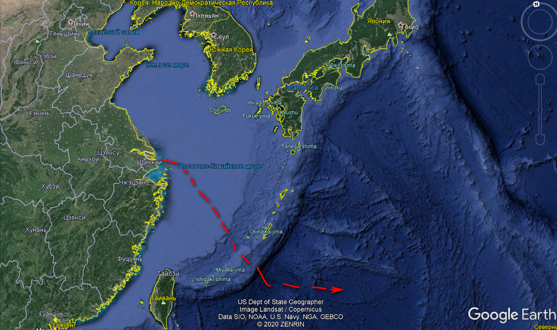 Скриншот из Гугл-планета Земля. 