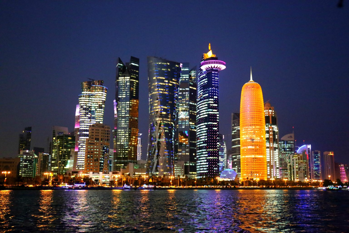 Доха Сити Катар. Доха (Doha), Катар. Ночная Доха. Катар Доха фото.