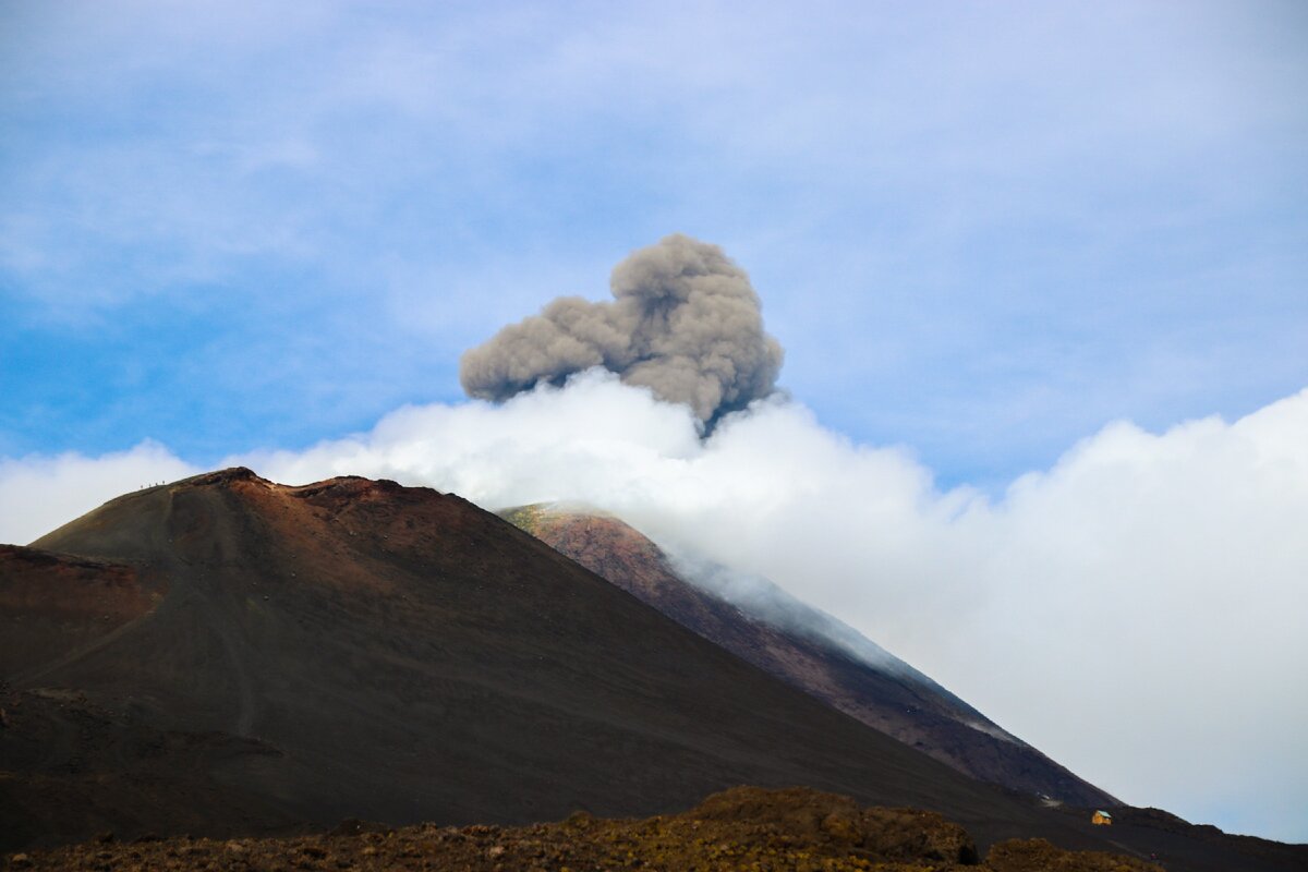 Dónde está el volcán etna