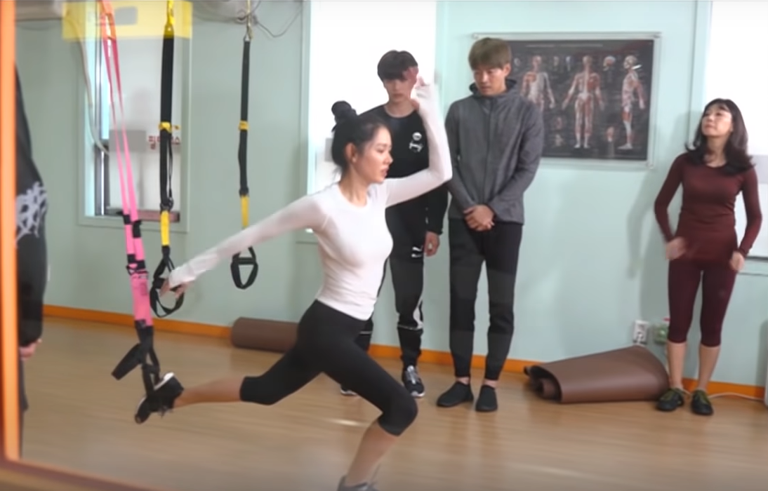 Тренировка Сон Е Джин, KOKOWA TV, шоу Master in the House, эпизод 46