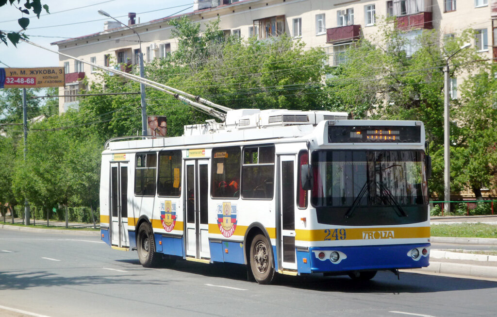 Красавец Зиу-682Г-016.02 № 249. Источник: orenburg-trolleybus.narod.ru