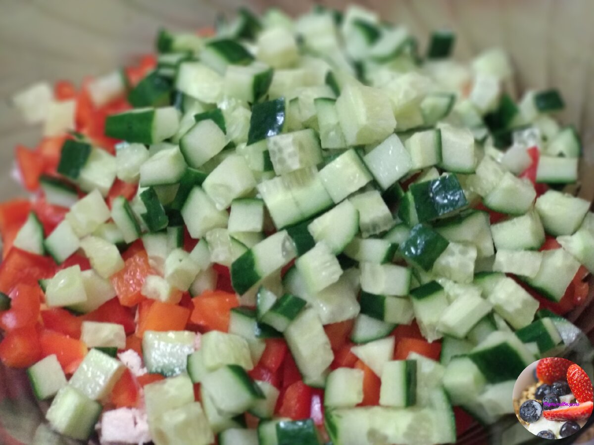 перец и огурец