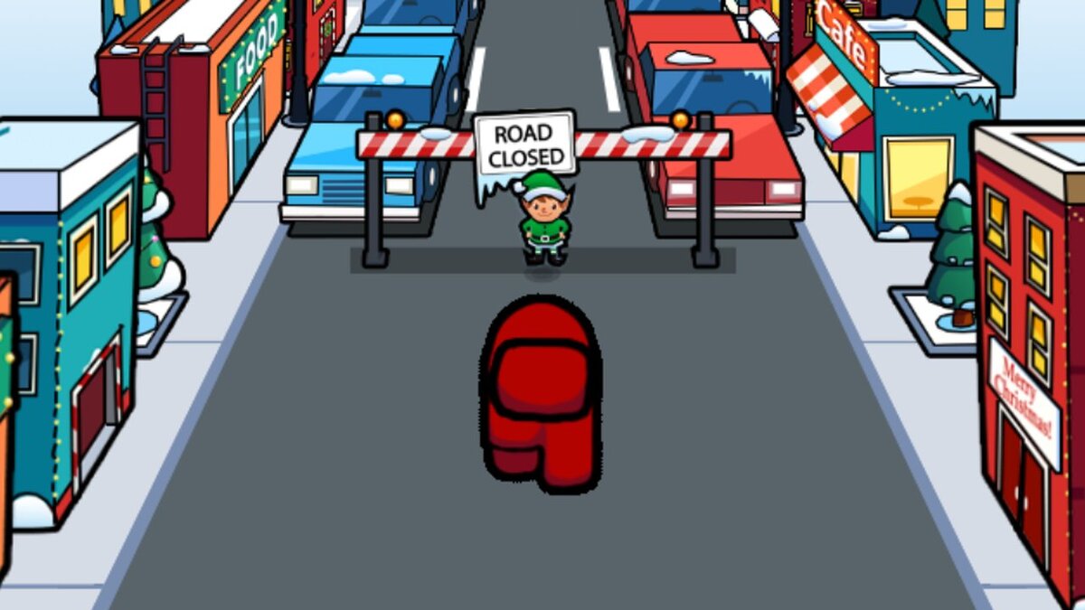 Амонг Ас: Рождественский забег