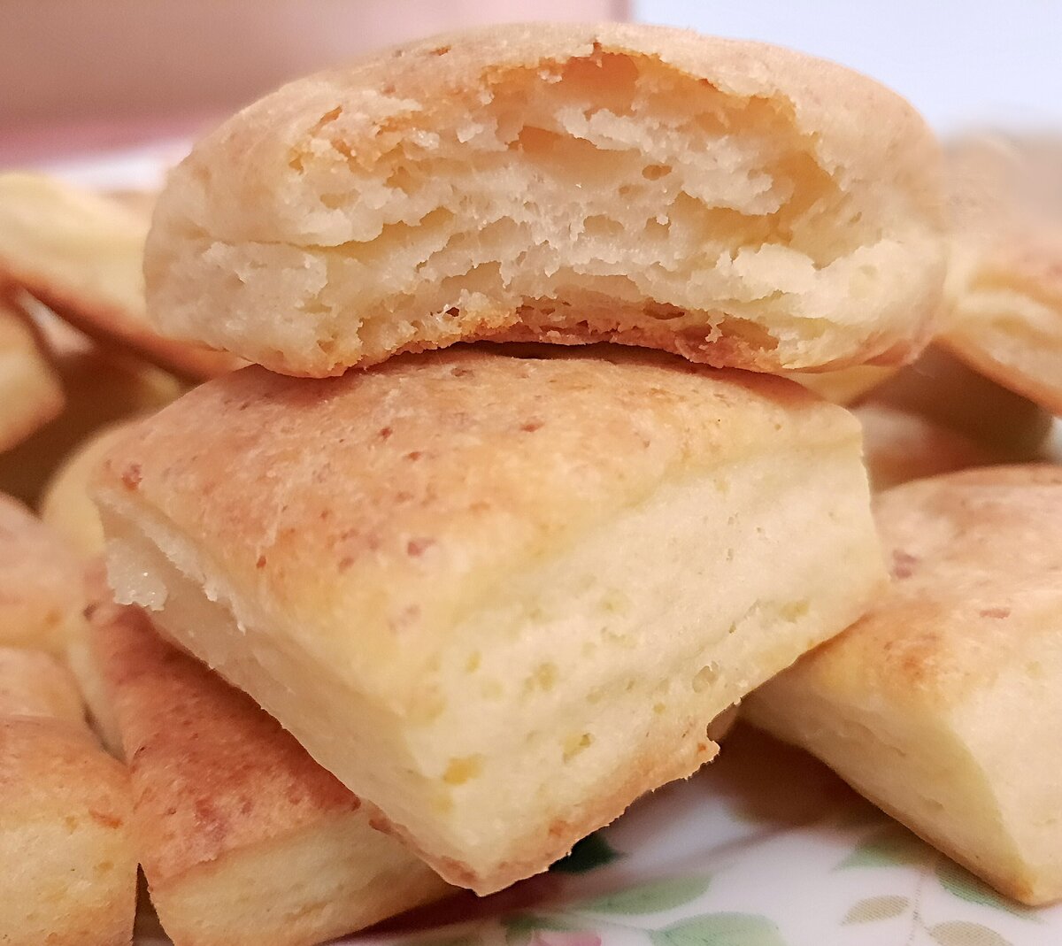 Творожное печенье без яиц