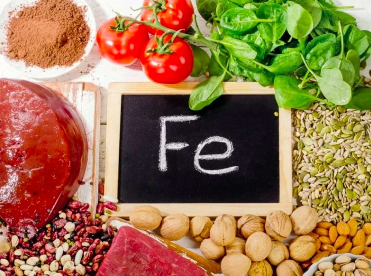 Железо в составе пищевых продуктов