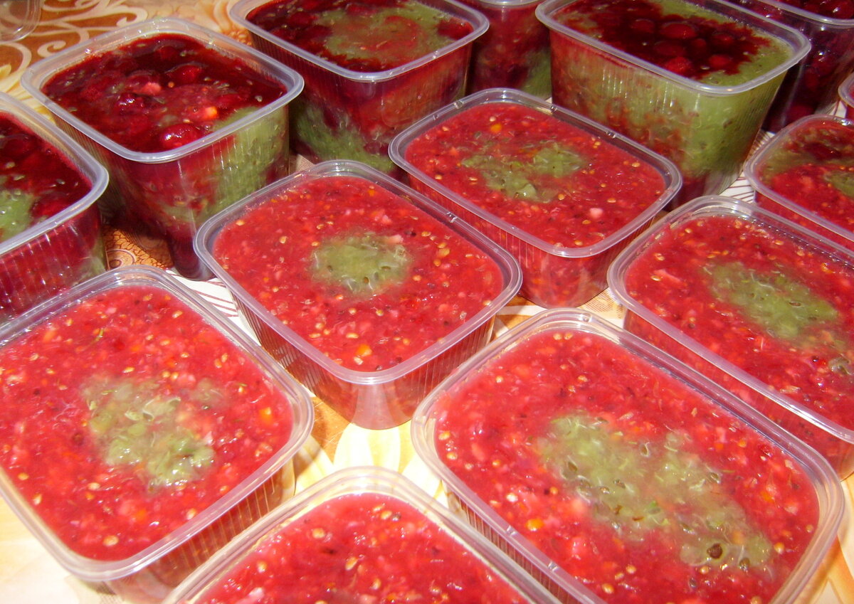 Десерты из ягод для заморозки. Фото из личного архива.