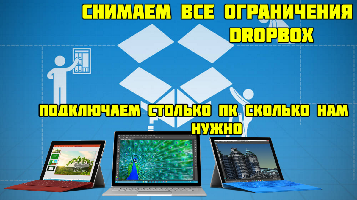 Как снять ограничение на количество компьютеров в Dropbox? | (не)Честно о  технологиях* | Дзен