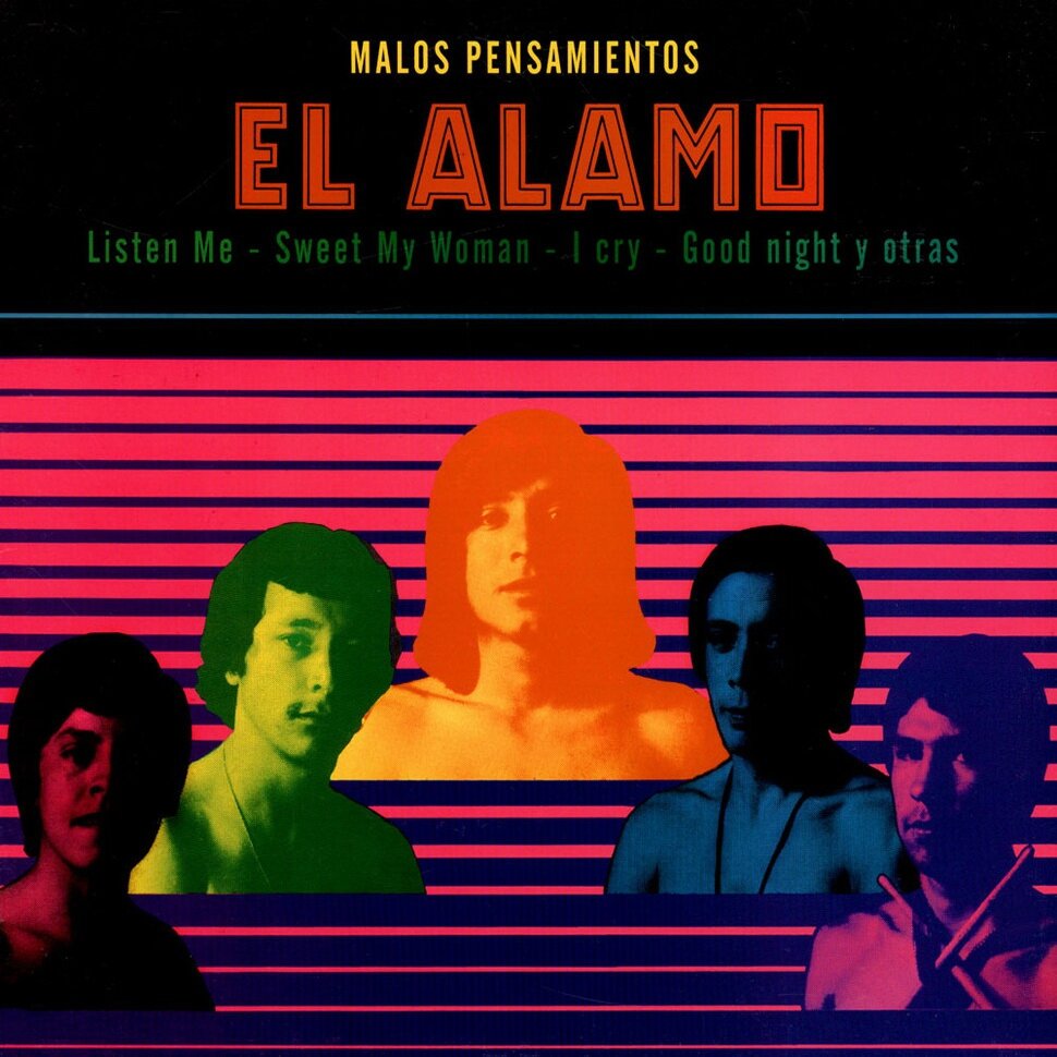El Alamo. Malos Pensamientos 1971. Обложка альбома.