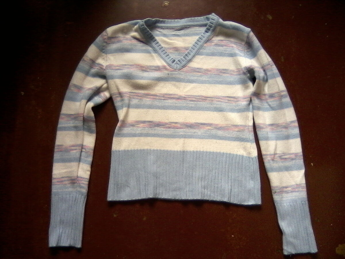 Понадобится старый свитер и десять минут терпения...