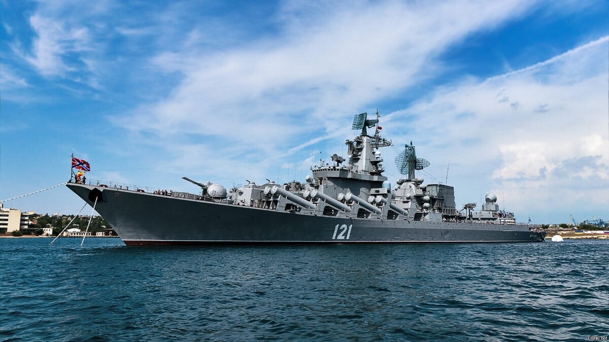 РКР "Москва". Источник: fishki.net