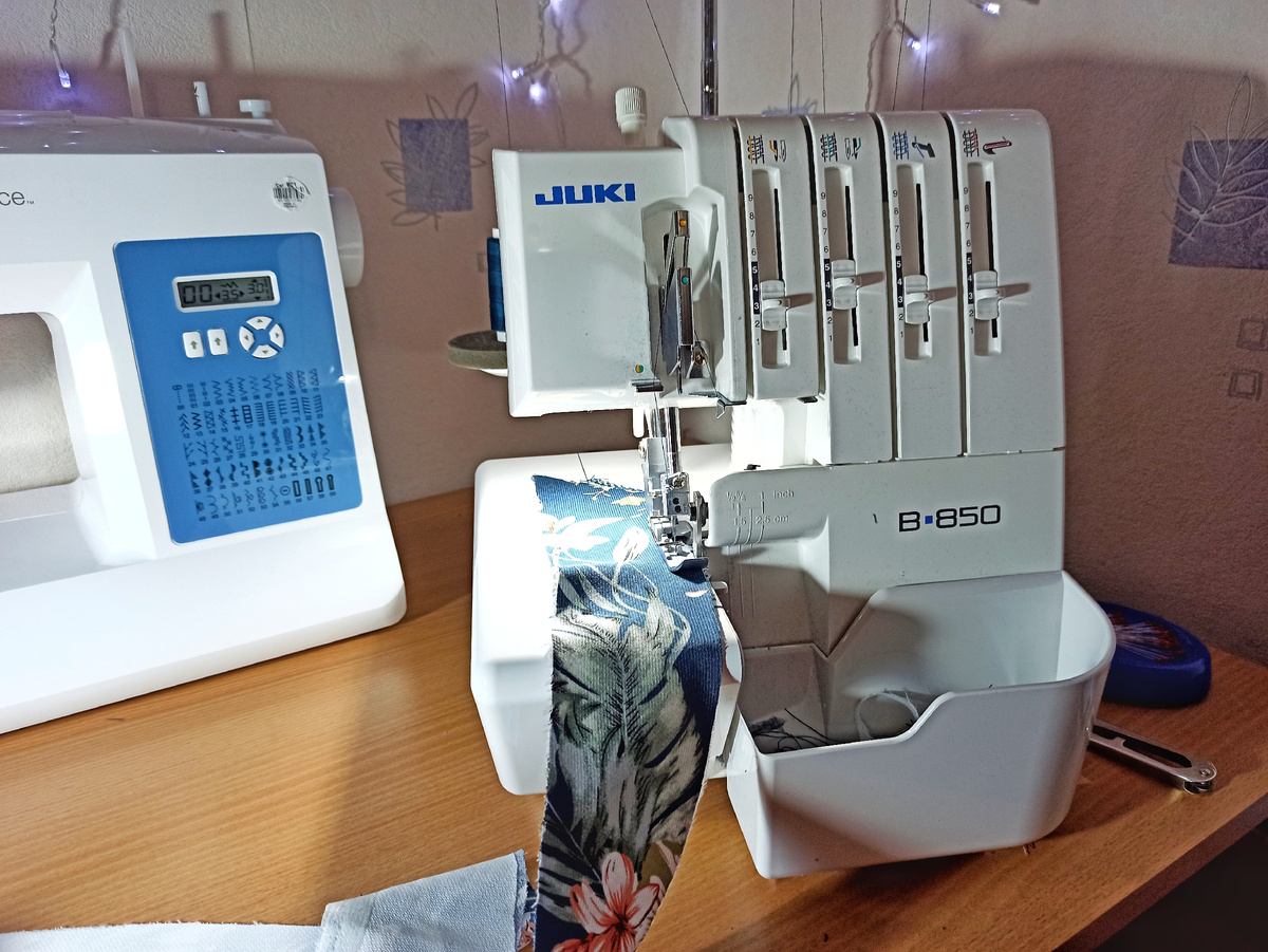 Дружочек уже заждался  новых швейных проектов