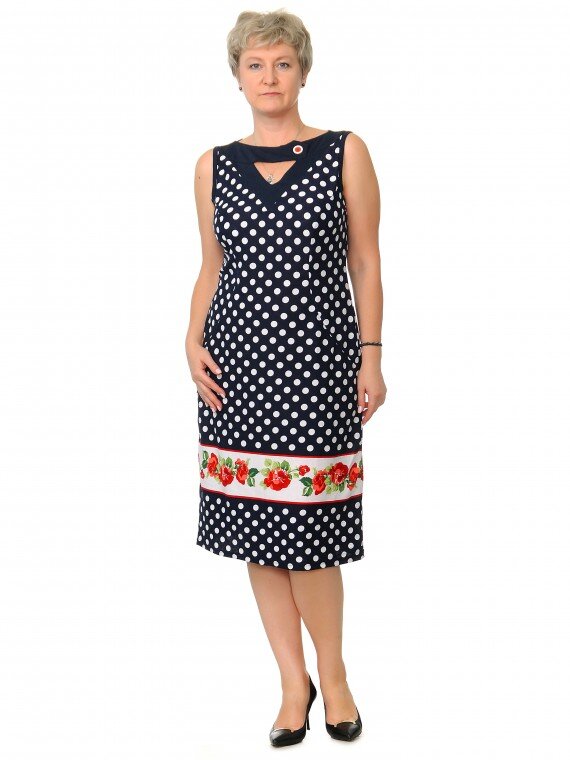 Трикотажное  платье.   