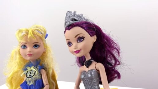 Куклы Эвер Афтер Хай ❤ Рейвен + Декстер = LOVE ❤ Одежда для кукол своими руками DIY Легкий пластили