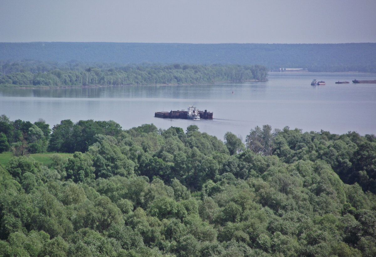 вид на каму , фото автора