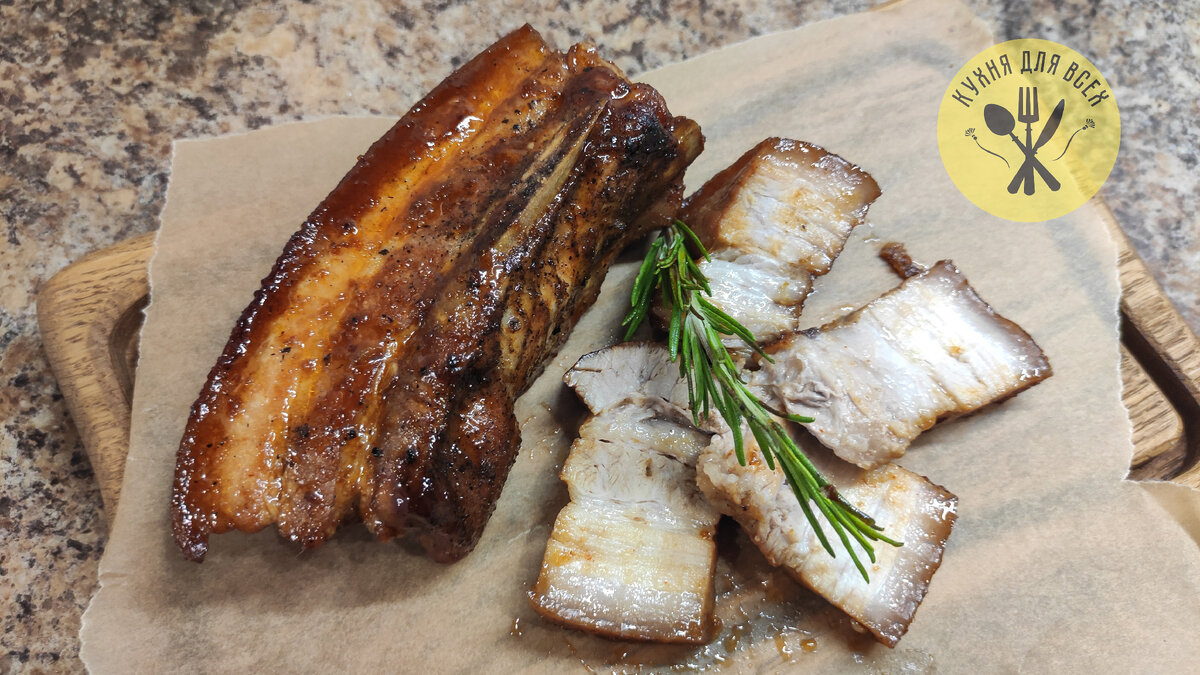 Свиная грудинка в пиве