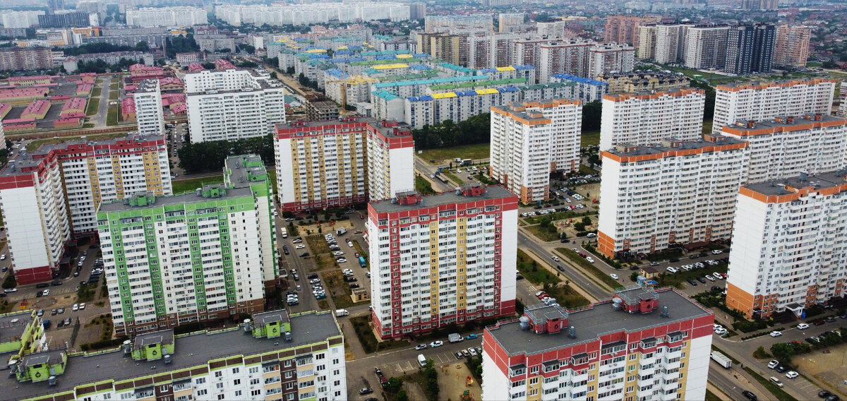 мкр. Восточно-Кругликовский. Авторское фото с дрона.