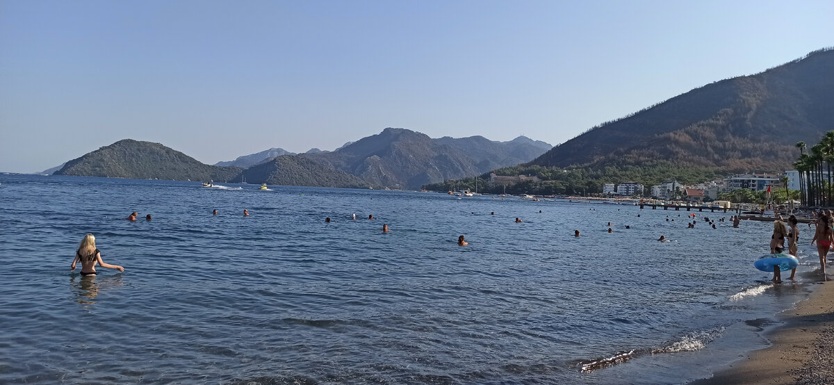 Пляж Мармариса. Фото автора