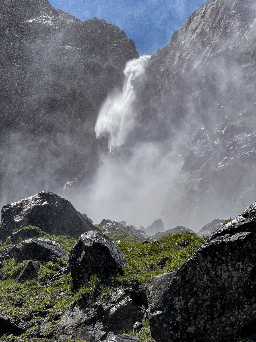 Большой Суфруджинский водопад. Фото автора