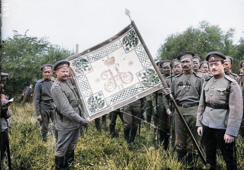 Прибытие русских войск в Марсель, 1916 год.