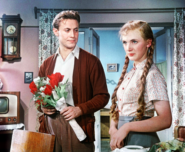 Юрий Соломин в фильме "Бессонная ночь" (1960)