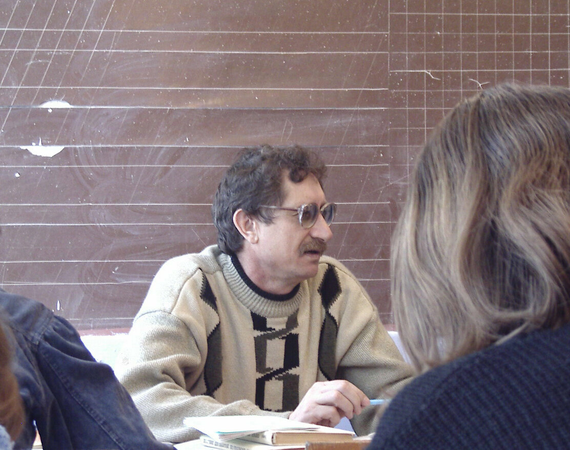 Николай Васильевич, мой учитель русского языка и литературы.