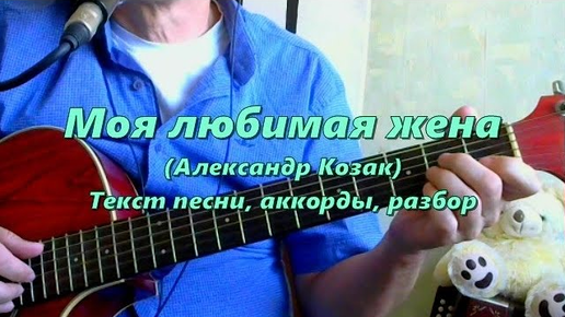 Шабатовский Каштановая улица разбор гитара. Любимая жена песня казак