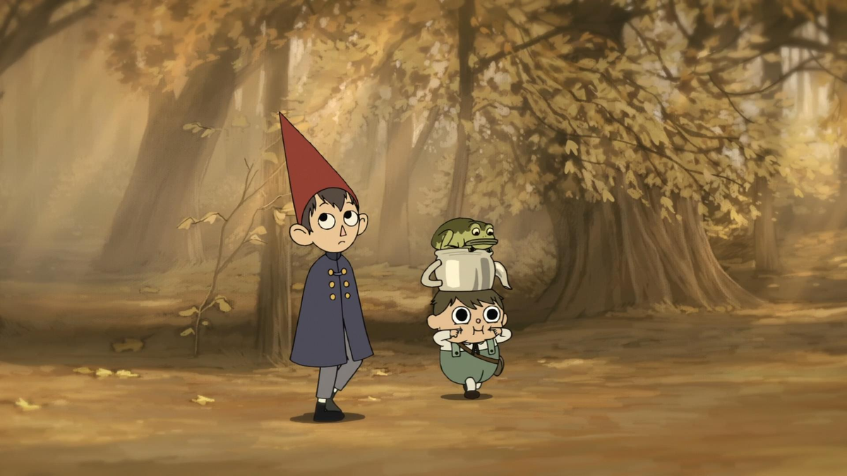 Кадр из мультфильма «По ту сторону изгороди» 