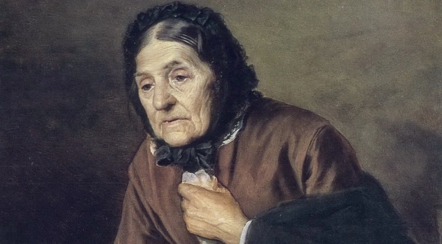    Василий Перов. Старушка. 1874