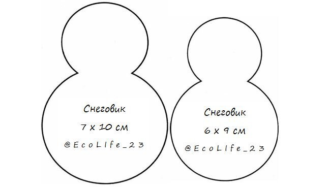 20 милых снеговиков своими руками